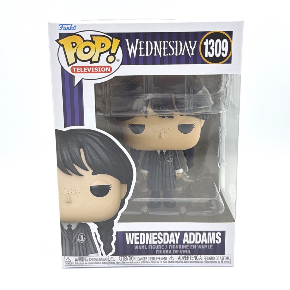 Funko Pop Wednesday Addams #1309 Netflix TV Series Vinyl Figure New
